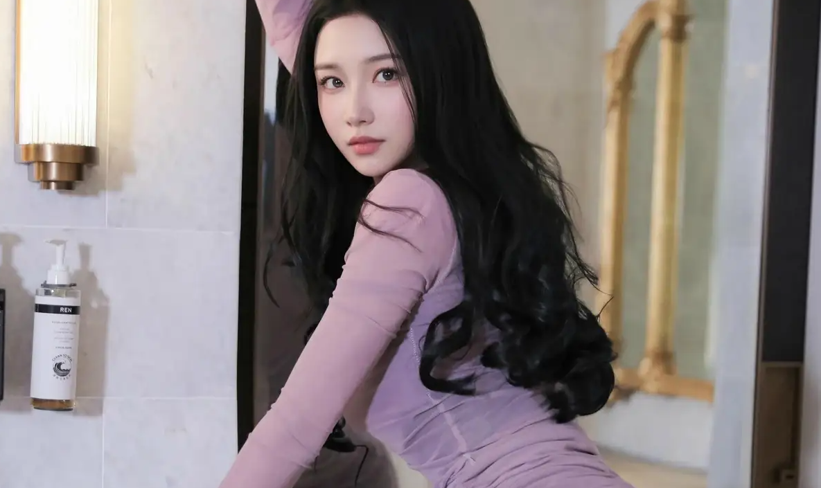 9854_女天使伊一moon感性黑色比基尼黑色拨人心弦的贴身_