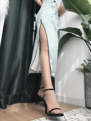 美脚博主 安乔乔 NO.017 旗袍肉丝 [110P+407M]预览图